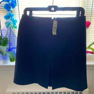 Perfect Navy Blue Mini Skirt For a Walk in the City.